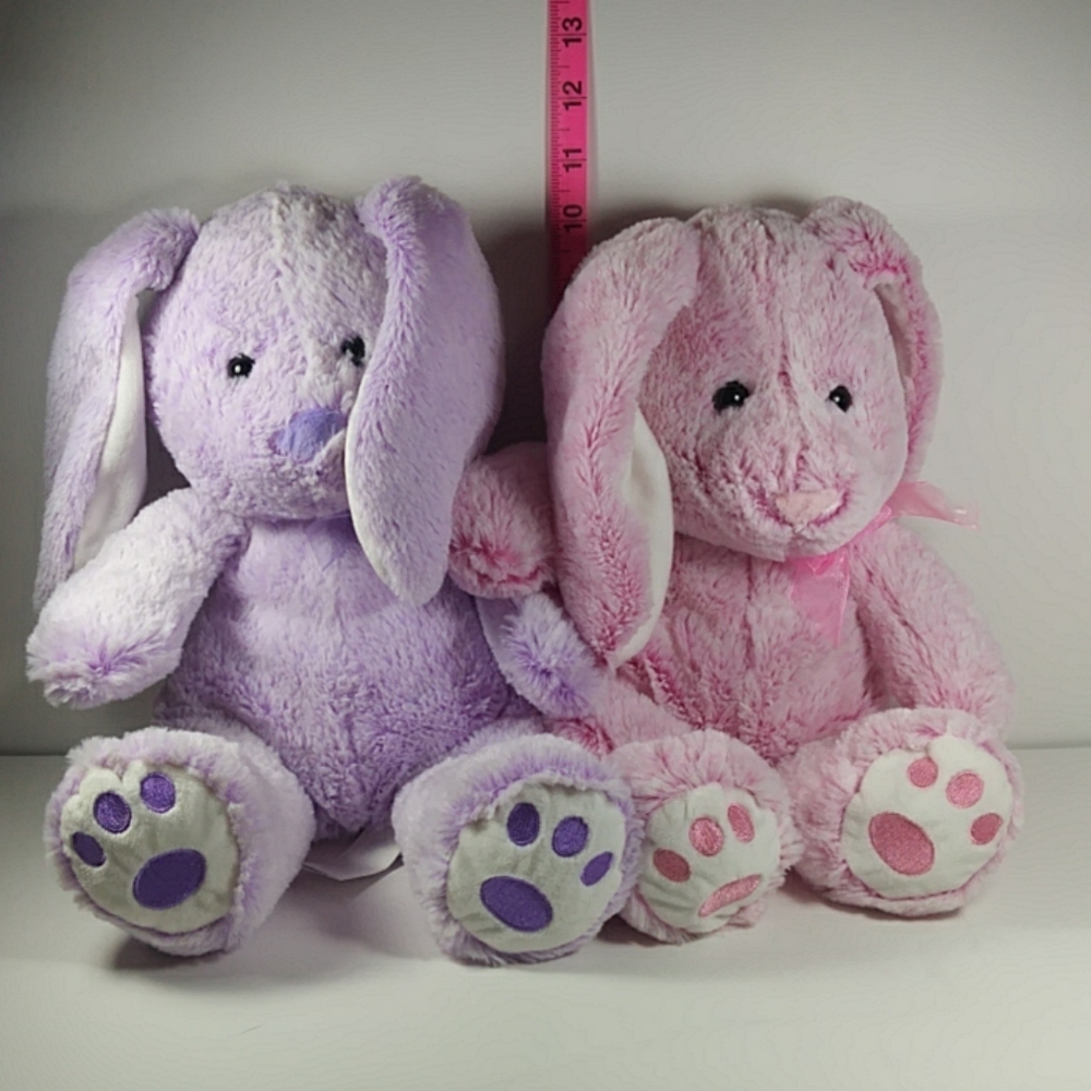 2 Easter Bunnies Plushie